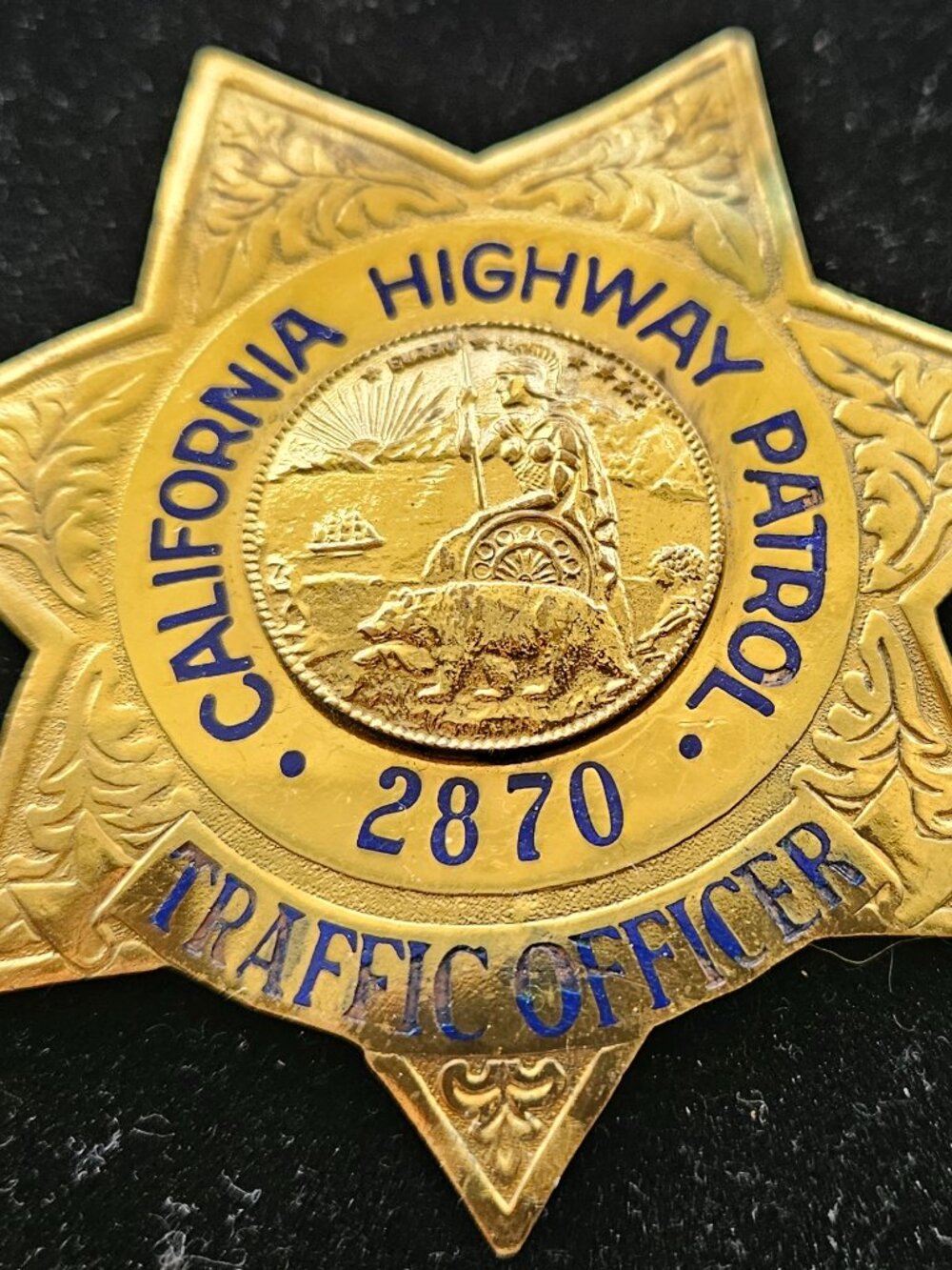 California Highway Patrol (CHP) vintage badge